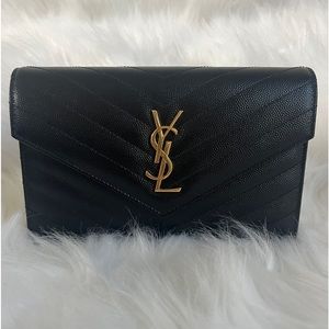 ❌SOLD❌ YSL Saint Laurent Wallet on Chain Crossbody Bag